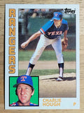 1984 Topps #118 Charlie Hough