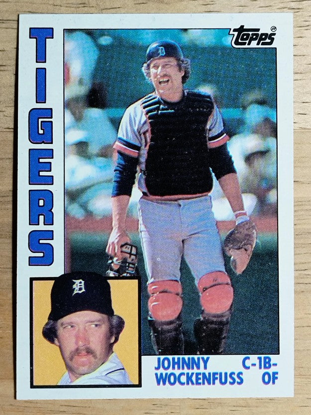1984 Topps #119 John Wockenfuss