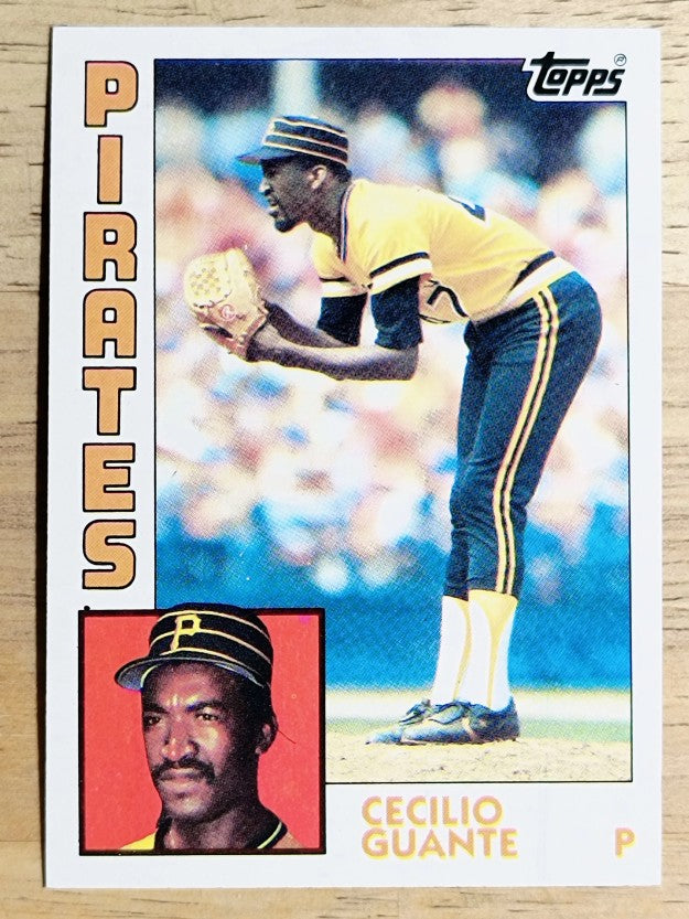 1984 Topps #122 Cecilio Guante