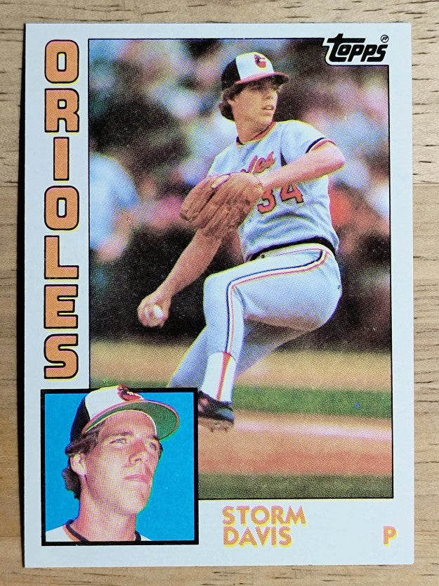 1984 Topps #140 Storm Davis