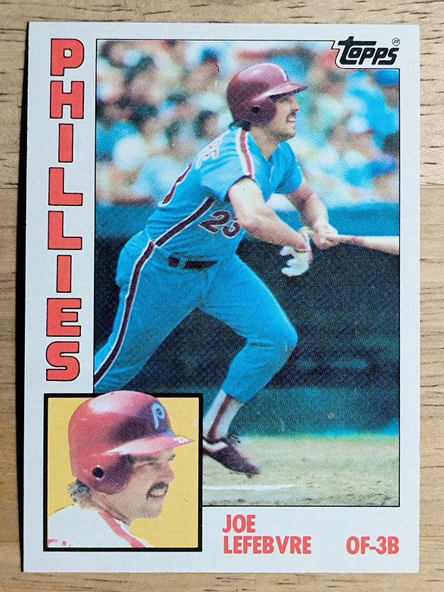 1984 Topps #148 Joe Lefebvre