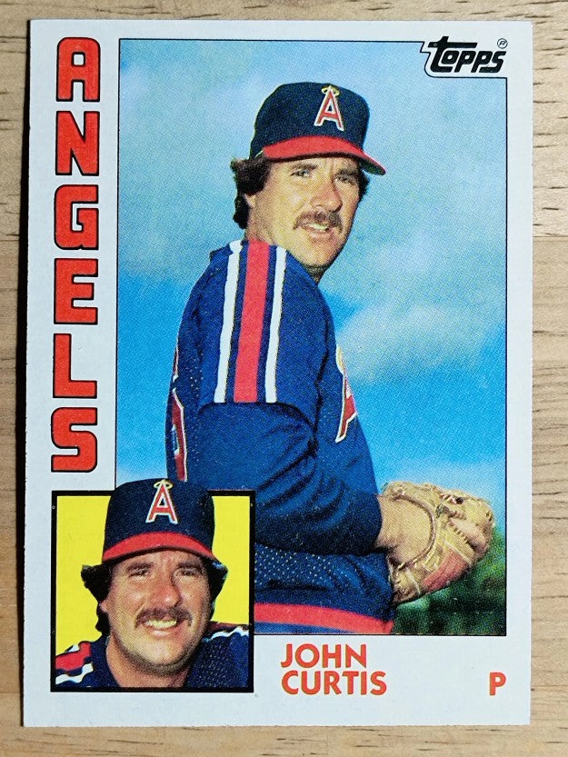 1984 Topps #158 John Curtis