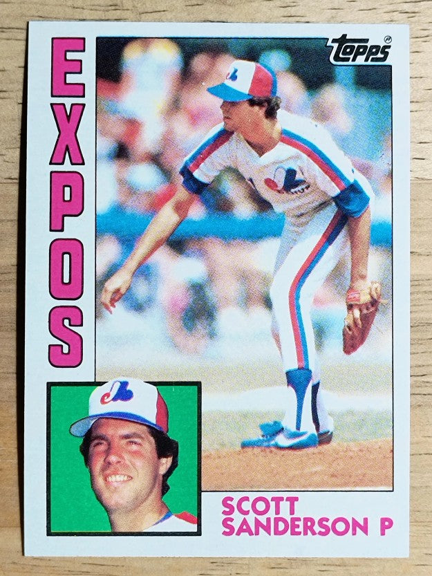 1984 Topps #164 Scott Sanderson