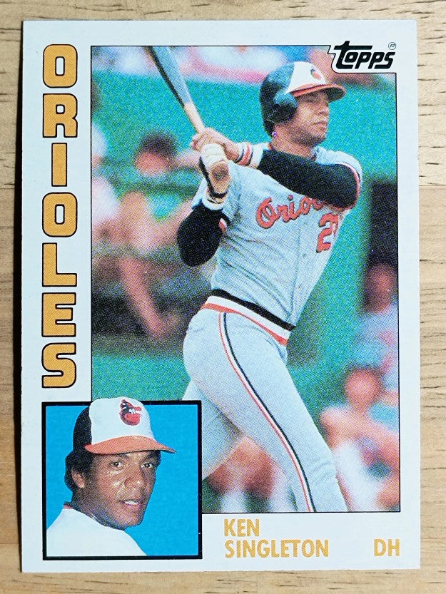 1984 Topps #165 Ken Singleton