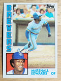 1984 Topps #167 Marshall Edwards