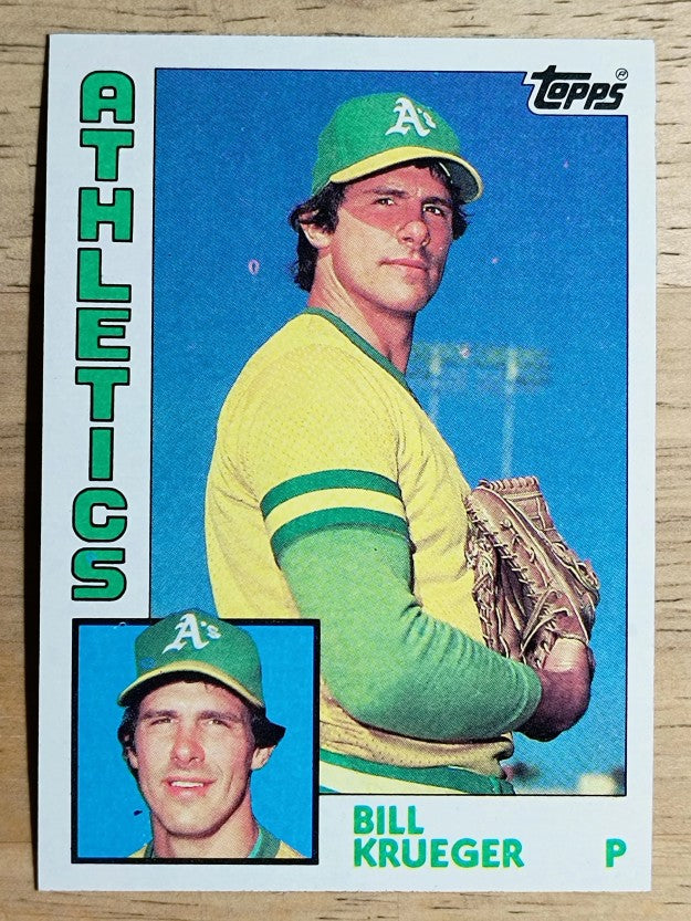 1984 Topps #178 Bill Krueger RC