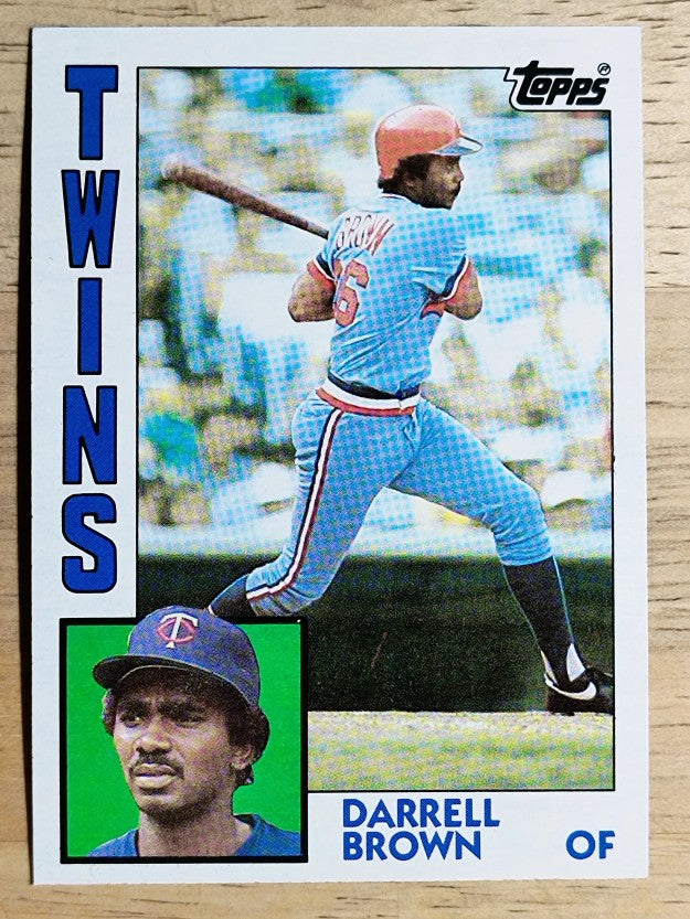 1984 Topps #193 Darrell Brown