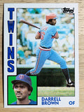 1984 Topps #193 Darrell Brown