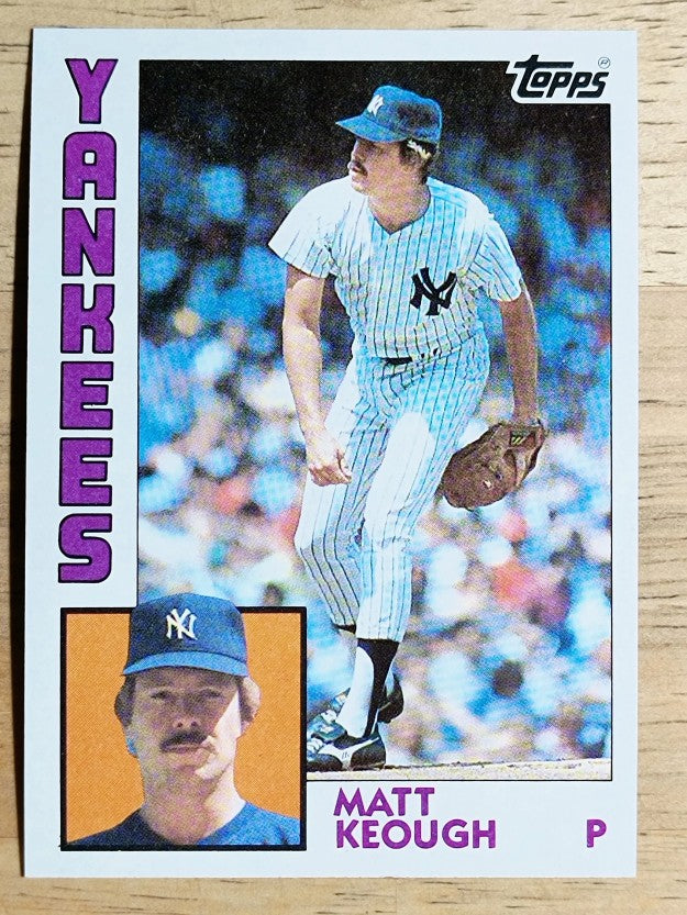 1984 Topps #203 Matt Keough