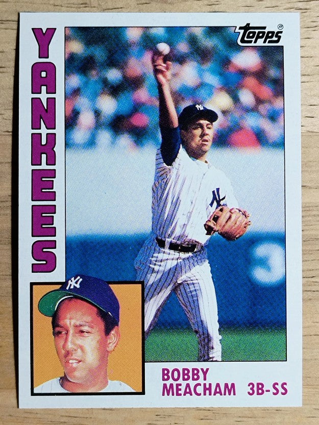 1984 Topps #204 Bobby Meacham