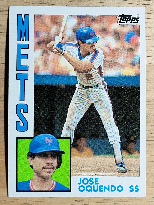 1984 Topps #208 Jose Oquendo RC