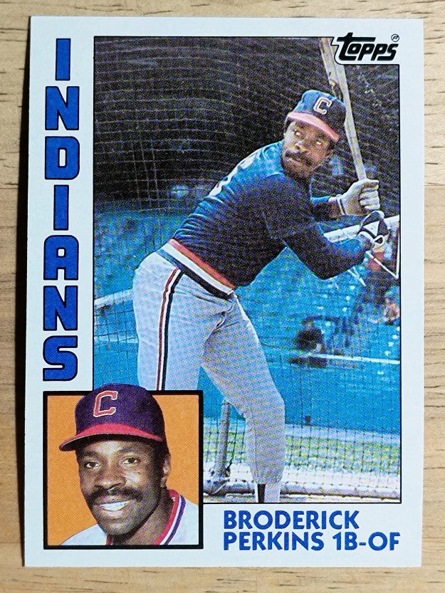 1984 Topps #212 Broderick Perkins