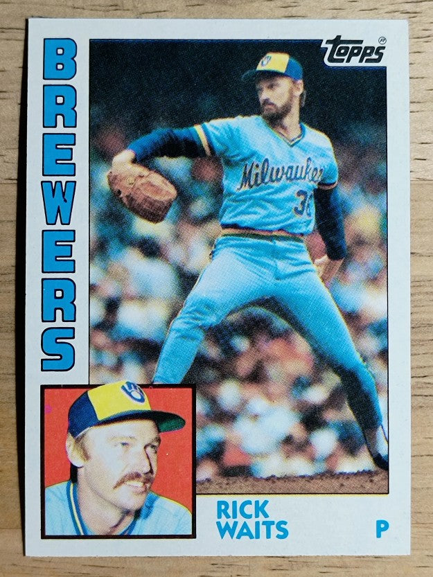1984 Topps #218 Rick Waits