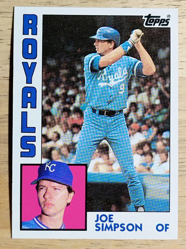 1984 Topps #219 Joe Simpson