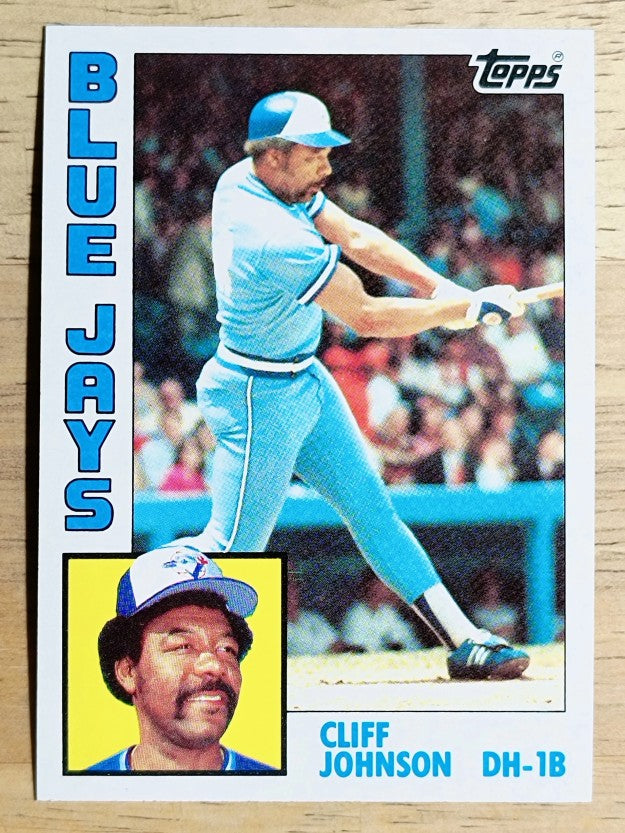 1984 Topps #221 Cliff Johnson