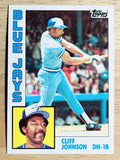 1984 Topps #221 Cliff Johnson
