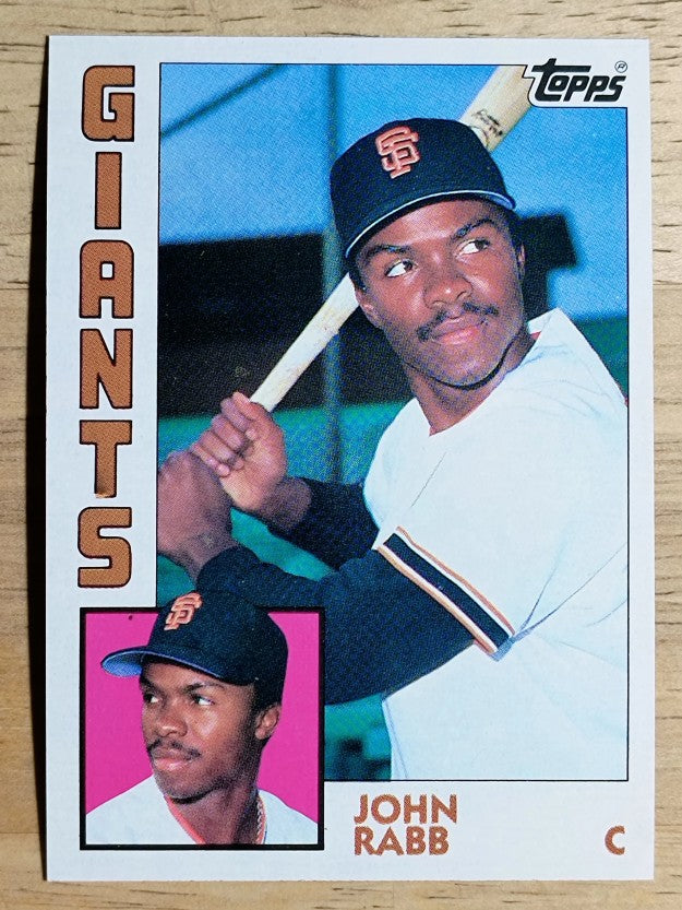1984 Topps #228 John Rabb
