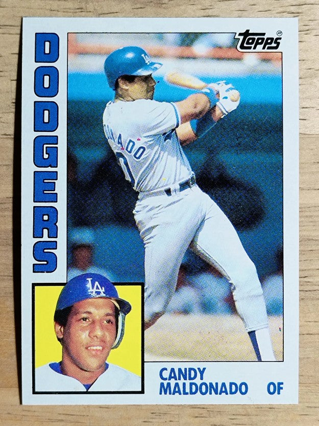 1984 Topps #244 Candy Maldonado