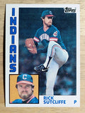 1984 Topps #245 Rick Sutcliffe