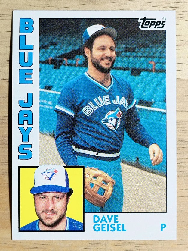 1984 Topps #256 Dave Geisel