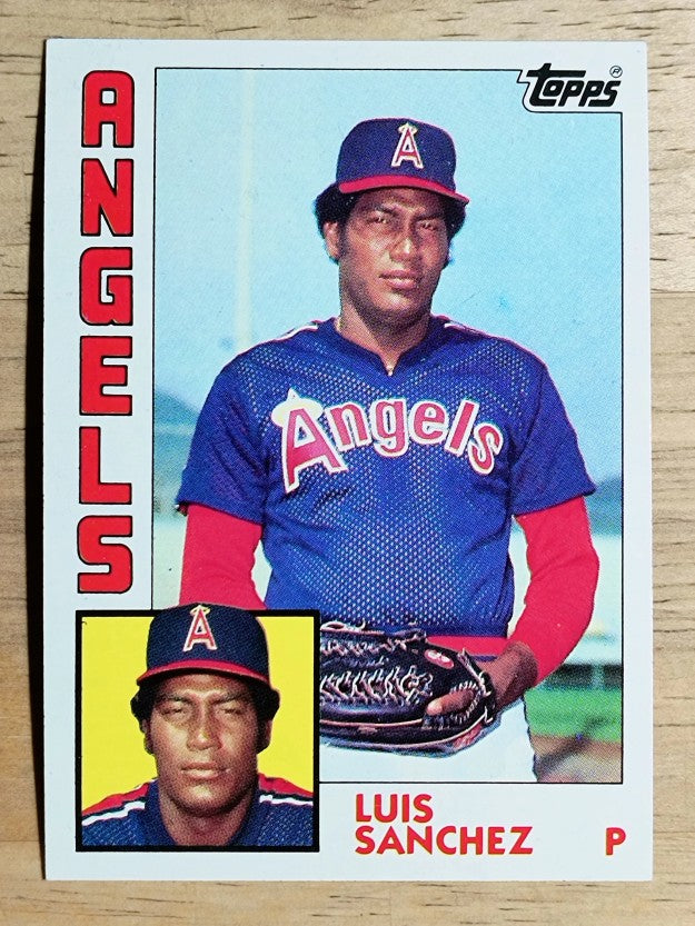 1984 Topps #258 Luis Sanchez
