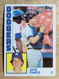 1984 Topps #263 Jack Fimple