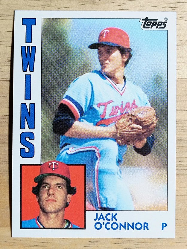 1984 Topps #268 Jack O'Connor