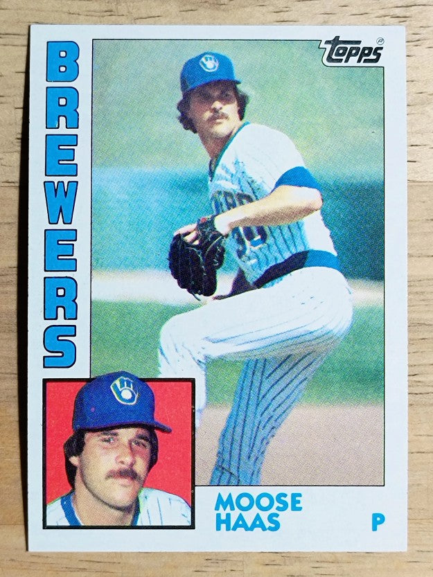 1984 Topps #271 Moose Haas