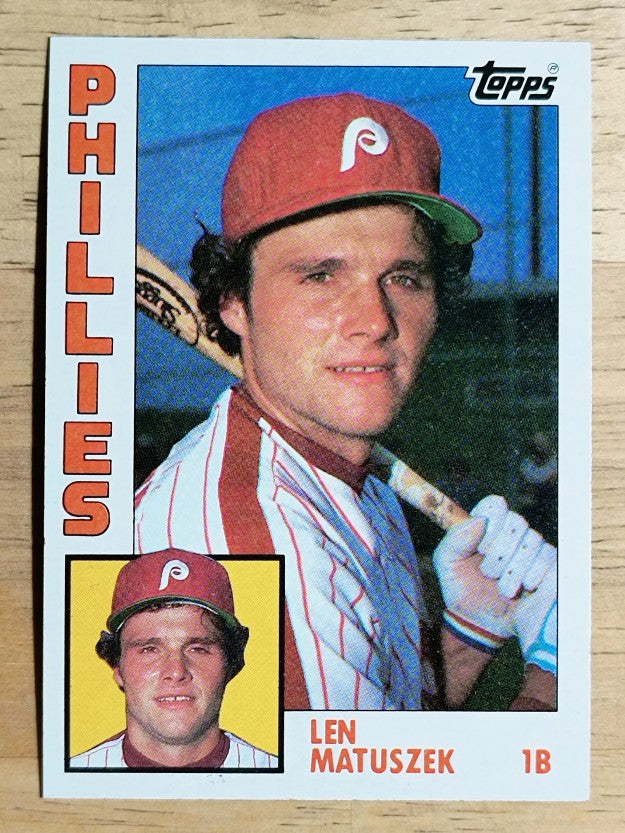 1984 Topps #275 Len Matuszek