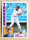 1984 Topps #281 Larry Milbourne