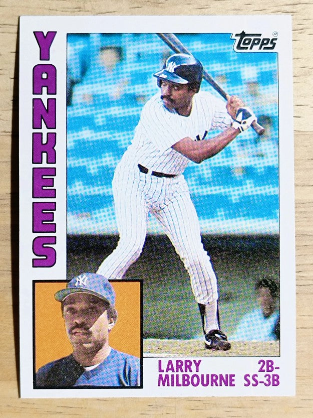 1984 Topps #281 Larry Milbourne