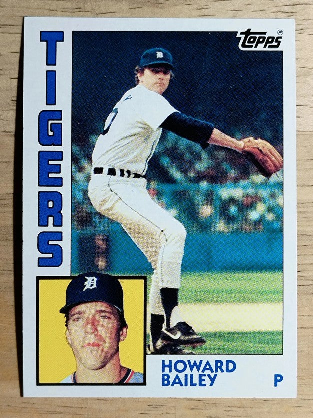 1984 Topps #284 Howard Bailey