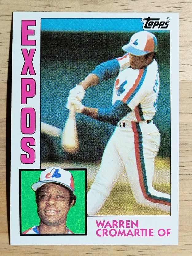 1984 Topps #287 Warren Cromartie
