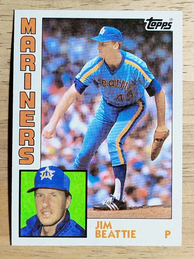 1984 Topps #288 Jim Beattie