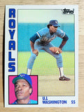 1984 Topps #294 U.L. Washington