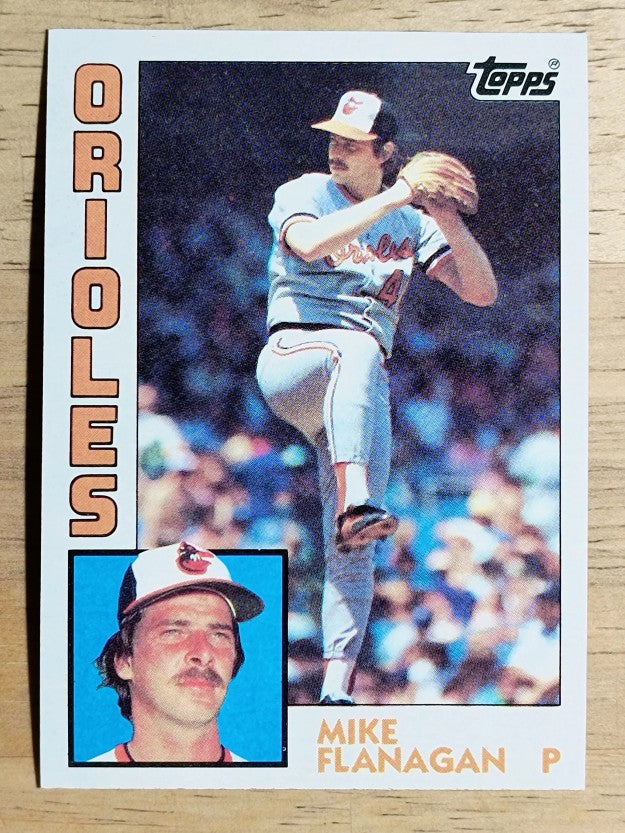 1984 Topps #295 Mike Flanagan