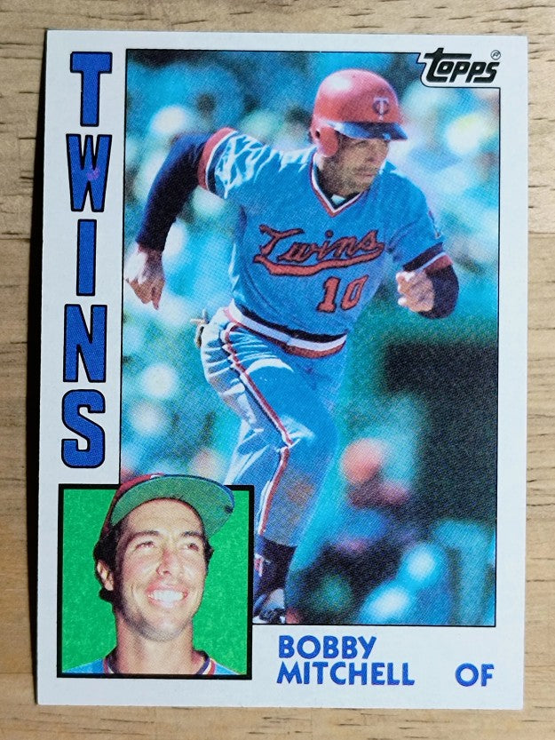 1984 Topps #307 Bobby Mitchell