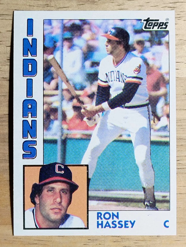 1984 Topps #308 Ron Hassey
