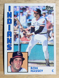 1984 Topps #308 Ron Hassey