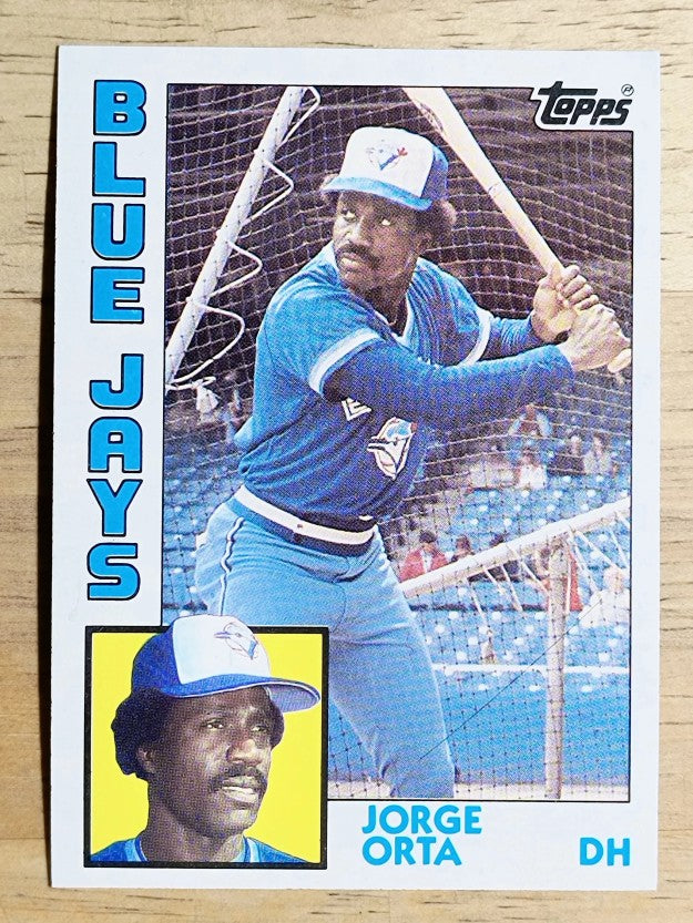 1984 Topps #312 Jorge Orta