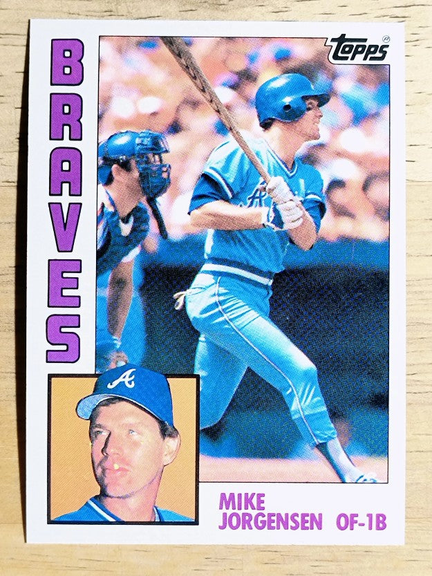 1984 Topps #313 Mike Jorgensen
