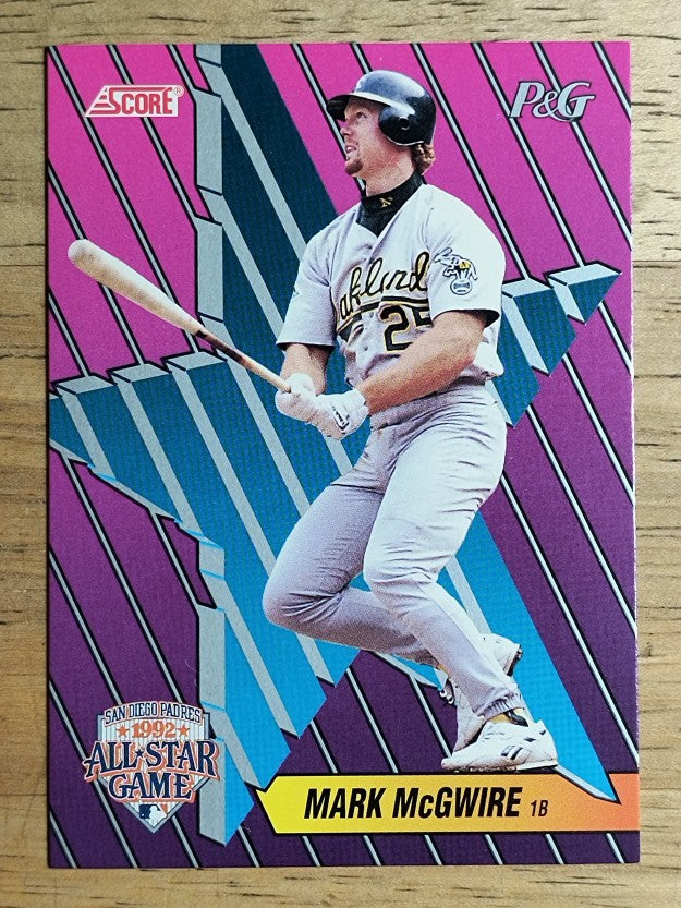1992 Score Procter and Gamble #2 Mark McGwire