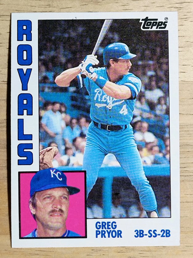 1984 Topps #317 Greg Pryor