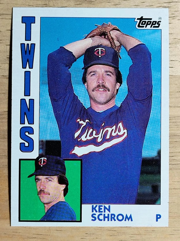 1984 Topps #322 Ken Schrom