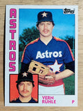 1984 Topps #328 Vern Ruhle