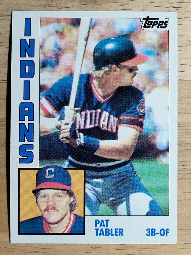 1984 Topps #329 Pat Tabler