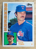 1984 Topps #341 Dave Tobik