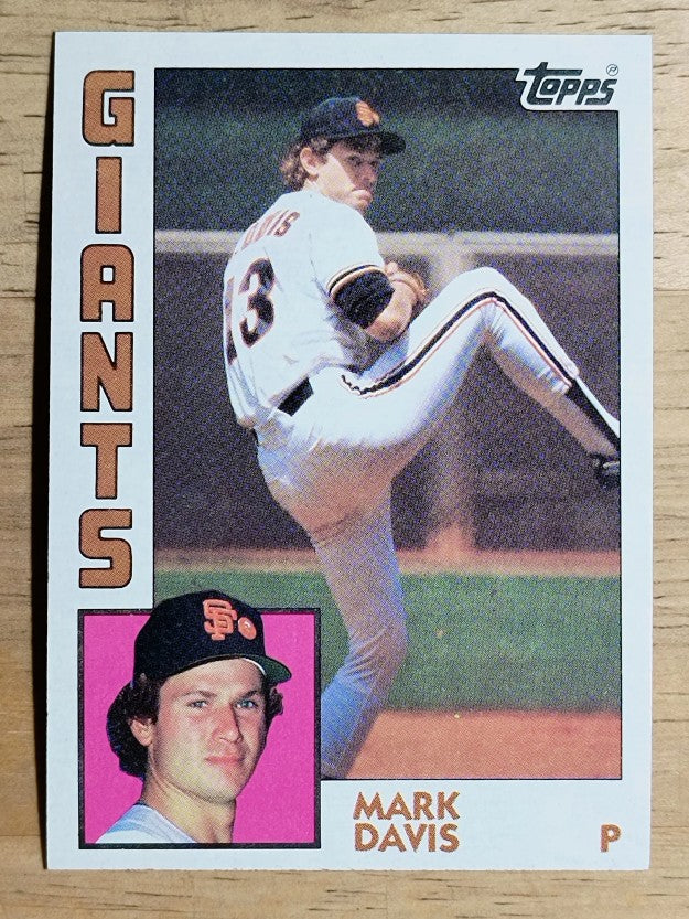 1984 Topps #343 Mark Davis