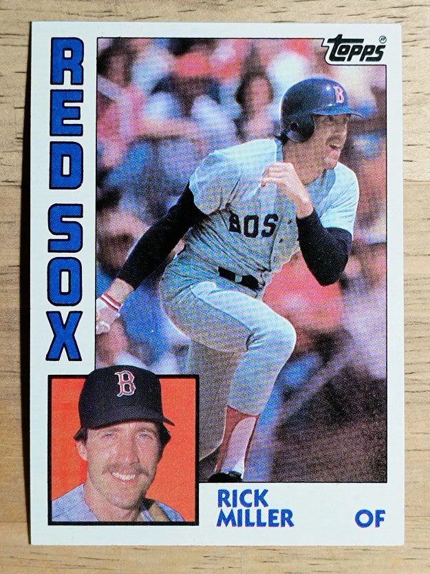 1984 Topps #344 Rick Miller