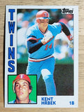1984 Topps #345 Kent Hrbek